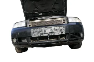 Audi A4 8E B6 Kombi Avant Stoßstange vorne mit Spoiler schwarz LY9B - Bild 2
