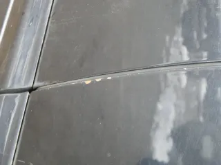 Audi A6 4B C5 Tür Türblatt hinten links nur Türblatt schwarz LZ9W -ohneAnbauteil - Bild 11