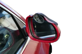 VW Passat 3C elektrischer Spiegel Außenspiegel rechts rot LY3D anklappbar Umfel - Bild 1