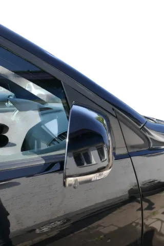 Polo 9N 9N3 mechanischer Spiegel Außenspiegel rechts vorne schwarz L041 Blinker - Bild 6