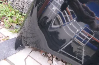 VW Lupo Motorhaube Frontklappe Haube Klappe vorne schwarz L041 - Bild 5