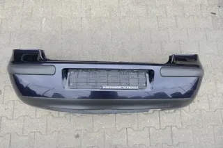 VW Golf 4 Limousine Stoßstange hinten Heckstoßstange Stoßfänger blau LC5H - Bild 1
