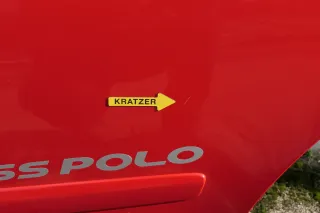VW Polo 9N 9N3 Cross Tür hinten links rot LP3G 4/5-Türer mit Scheibe - Bild 4