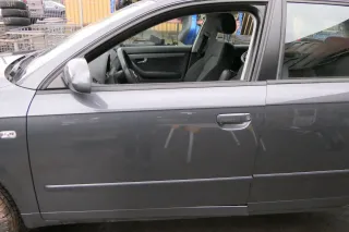 Audi A4 B7 8E Tür vorne links grau LX7Z Kombi+Limo mit Rahmen - Bild 1