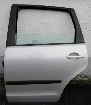 VW Polo 9N 9N3 Tür hinten links 4/5-Türer grau silber LA7W -149,99 - Bild 1