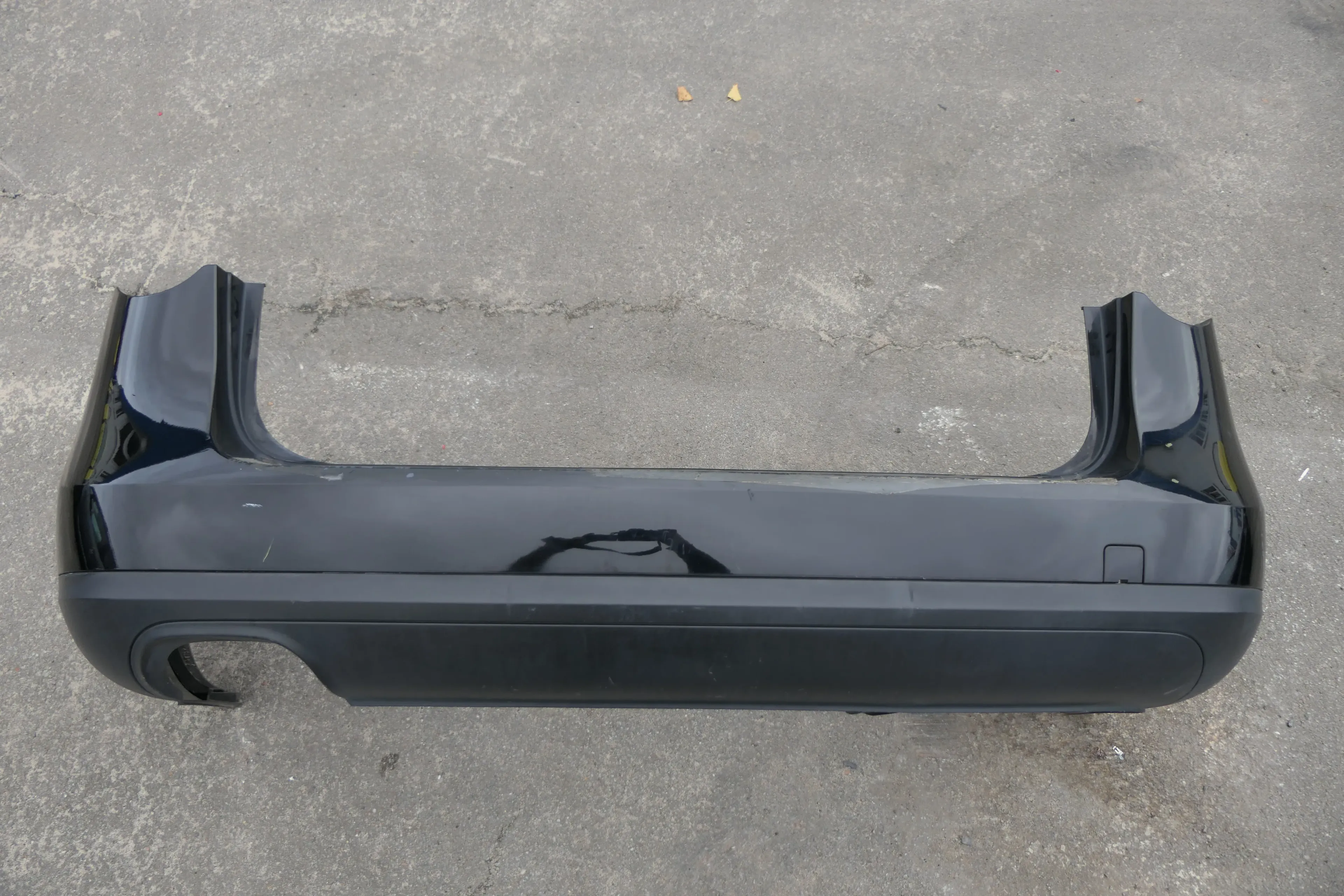 VW Passat 3C Kombi Stoßstange hinten Heckstoßstange Stoßfänger schwarz L041 8141 - Bild 1