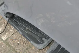 Audi A4 B6 8E Motorhaube Haube Klappe grau LY7Z - mit Grill - Bild 4
