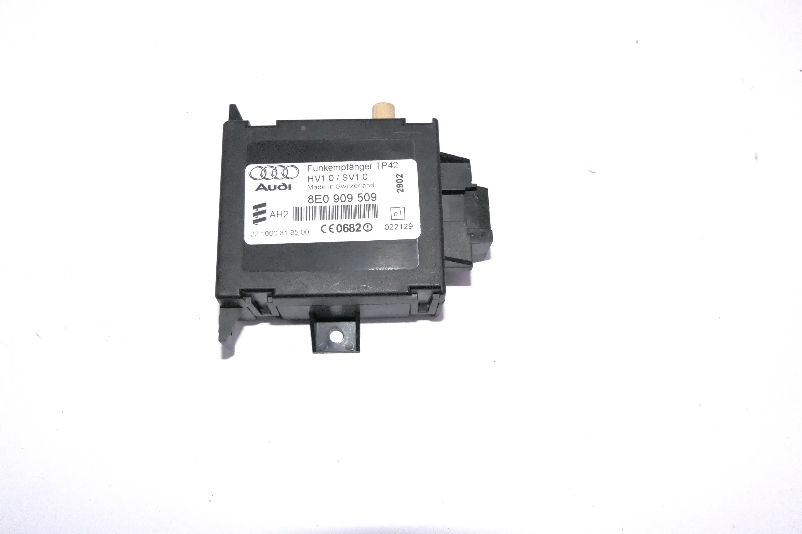 Audi A4 8E Steuergerät Funk Empfänger Standheizung Heizung Diesel 8e0909509 - Bild 1