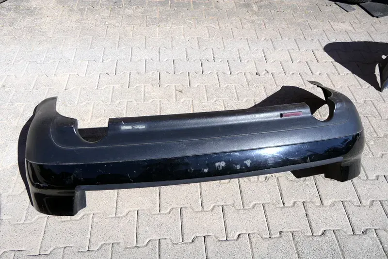 Audi A6 4B Kombi Avant Stoßstange hinten Heckstoßstange Facelift schwarz LY9B - Bild 1