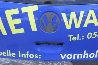 VW Polo 9N3 9N Heckklappe Kofferraumklappe Klappe blau LA5F -Guter Zustand - Bild 2