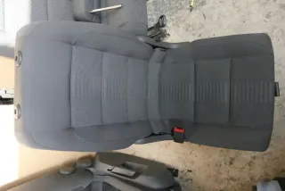 VW Touran Sitz hinten links (hinter Fahrersitz) Rücksitz anthrazit - Bild 2