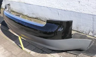 Audi A4 8E B6 Kombi Avant Stoßstange hinten mit Spoiler schwarz LY9B - Bild 4