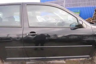 VW Golf 4 Tür vorne rechts Beifahrertür 2/3-Türer schwarz LC9Z - ohne Anbauteile - Bild 1