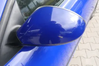 Seat Ibiza 6L mechanischer Spiegel Außenspiegel links blau LS5G - Bild 2