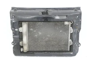 VW Fox Schloßträger Kühler Benziner Kondensator 5Z0805588G + Kondensator Klima - Bild 1