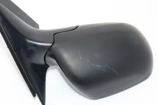 A4 B5 elektrischer Spiegel Außenspiegel rechts schwarz matt unlackiert Glas - Bild 4