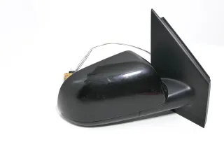 VW Polo 9N 9N3 elektrischer Spiegel Außenspiegel rechts vorne schwarz L041 uni - Bild 3