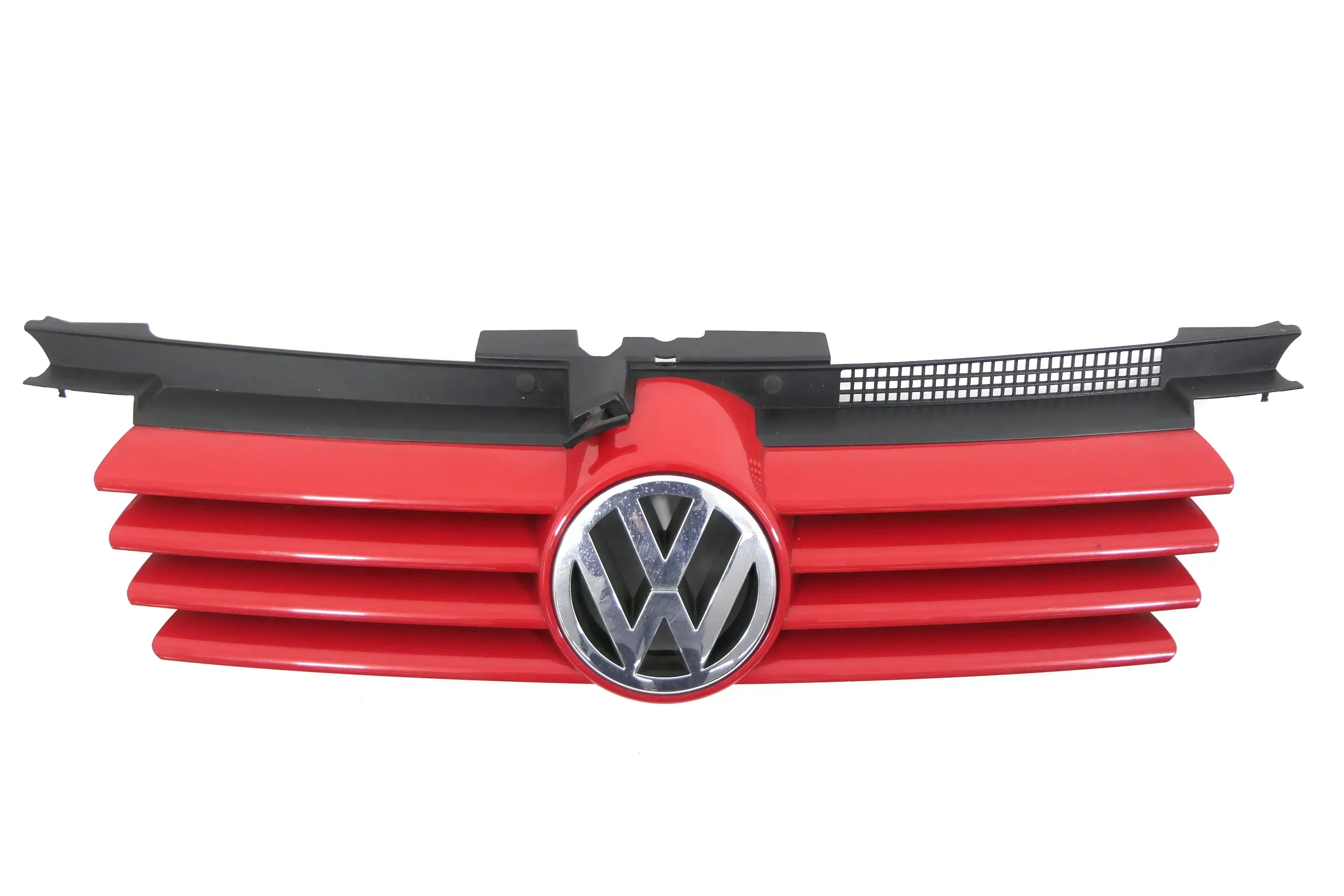 VW Bora Grill Kühlergrill VW Zeichen Logo rot LP3G - Bild 1