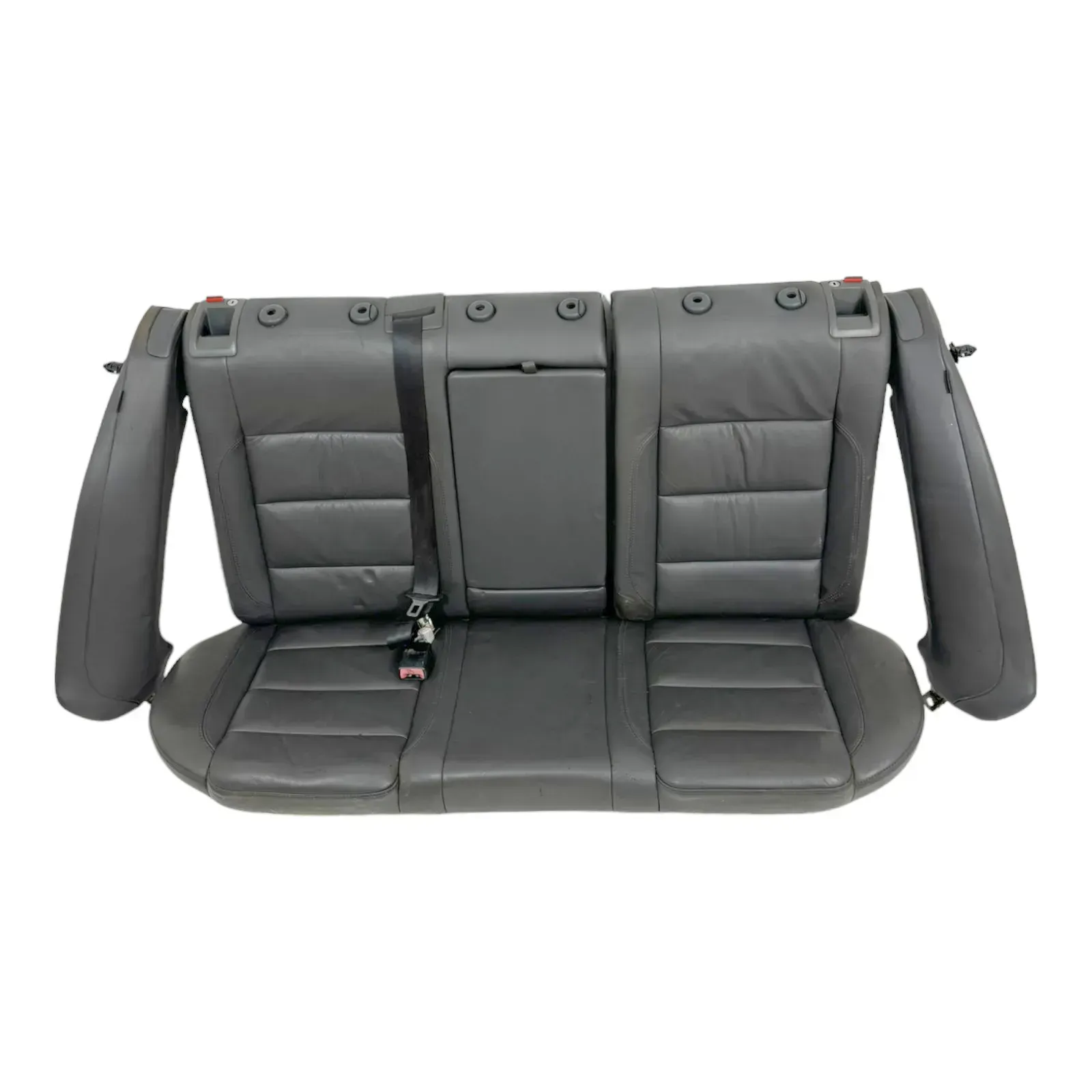 VW Jetta 1K Sitz Rückbank Rücksitzbank Sitze Leder Lehne anthrazit - Bild 1