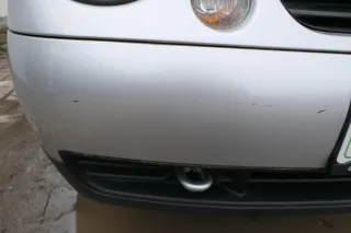 VW Lupo 6x Stoßstange vorne Frontstoßstange Stoßfänger silber LA7W - Bild 2
