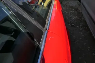 Audi A4 B5 Tür nur Türblatt hinten links rot LY3H - Facelift - Bild 4