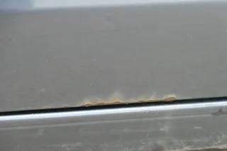 VW Polo 9N 9N3 Tür hinten rechts 4/5-Türer grau LC7V - ohne Anbauteile - Bild 5