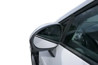 Seat Ibiza 6J elektrischer elektrisch Spiegel Außenspiegel links weiß LB9A - Bild 2