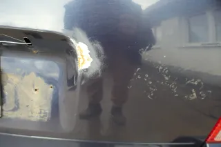 VW Passat 3B Kombi Variant Heckklappe Klappe hinten mit Scheibe blau LN5Y - Bild 8