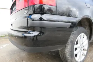 VW Sharan Alhambra 7M Stoßstange hinten Heckstoßstange schwarz L041 Facelift PDC - Bild 3