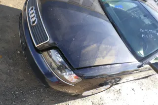 Audi A6 4B Motorhaube Klappe vorn Facelift (ab. Mitte 2002) blau LZ5L + Grill - Bild 2