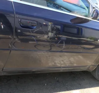 Audi A6 4B C5 Tür nur Türblatt vorne rechts Beifahrertür blau LZ5L - Bild 2