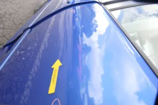 VW Polo 9N 9N3 Tür hinten links 4/5-Türer blau LA5M - Bild 3