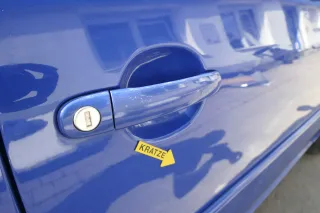 VW Lupo Seat Arosa Tür vorne rechts Beifahrertür blau LW5Z (für elektr.Fenst - Bild 7