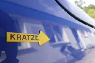 VW Lupo Kotflügel vorne rechts blau LW5Z - Bild 4