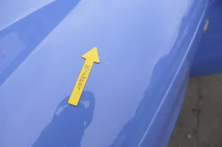 VW Lupo Motorhaube KLappe vorne blau LR5A - Bild 7