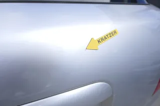 Audi A3 8L bis cBj. ca1999 Heckklappe Kofferraumklappe Klappe hinten silber LY7M - Bild 5