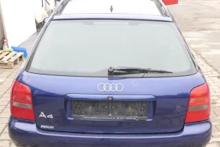 Aud A4 B5 Heckklappe hinten Klappe Kofferraumklappe Kombi blau LZ5K Scheibe - Bild 1