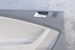 VW Passat 3C Variant 4x Türverkleidung Verkleidung Tür Leder latte macchiato sch - Bild 2