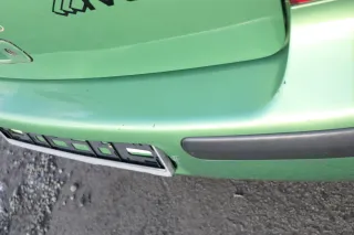 VW Golf 4 Limousine Stoßstange hinten Heckstoßstange Stoßfänger grün LA6P - Bild 7