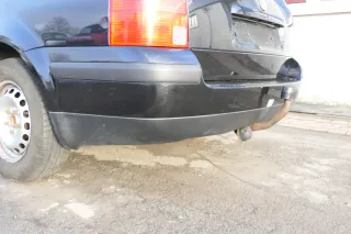VW Passat 3B 3B5 Kombi Stoßstange hinten Heckstoßstange Stoßfänger schwarz LC9Z - Bild 4