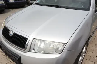 Skoda Fabia 6Y Motorhaube KLappe vorne silber grau LF7T OHNE Grill KEIN-GRILL - Bild 3