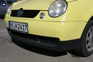 VW Lupo Stoßstange vorne Frontstoßstange Stoßfänger gelb LD1B vorn  Spoiler - Bild 4