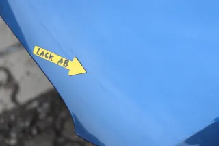 Audi A3 8P 4/5-Türer Motorhaube Haube Klappe vorn vorne blau LZ5C Sportback - Bild 5