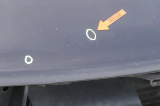 VW Passat 3A 35i Motorhaube Klappe vorne vorn Haube schwarz LC9Z - Bild 9