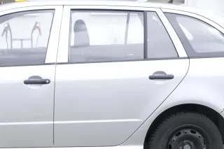 Skoda Fabia 6Y Combi Variant Kombi Tür hinten links grau silber LF7T -ohne Anbau - Bild 1