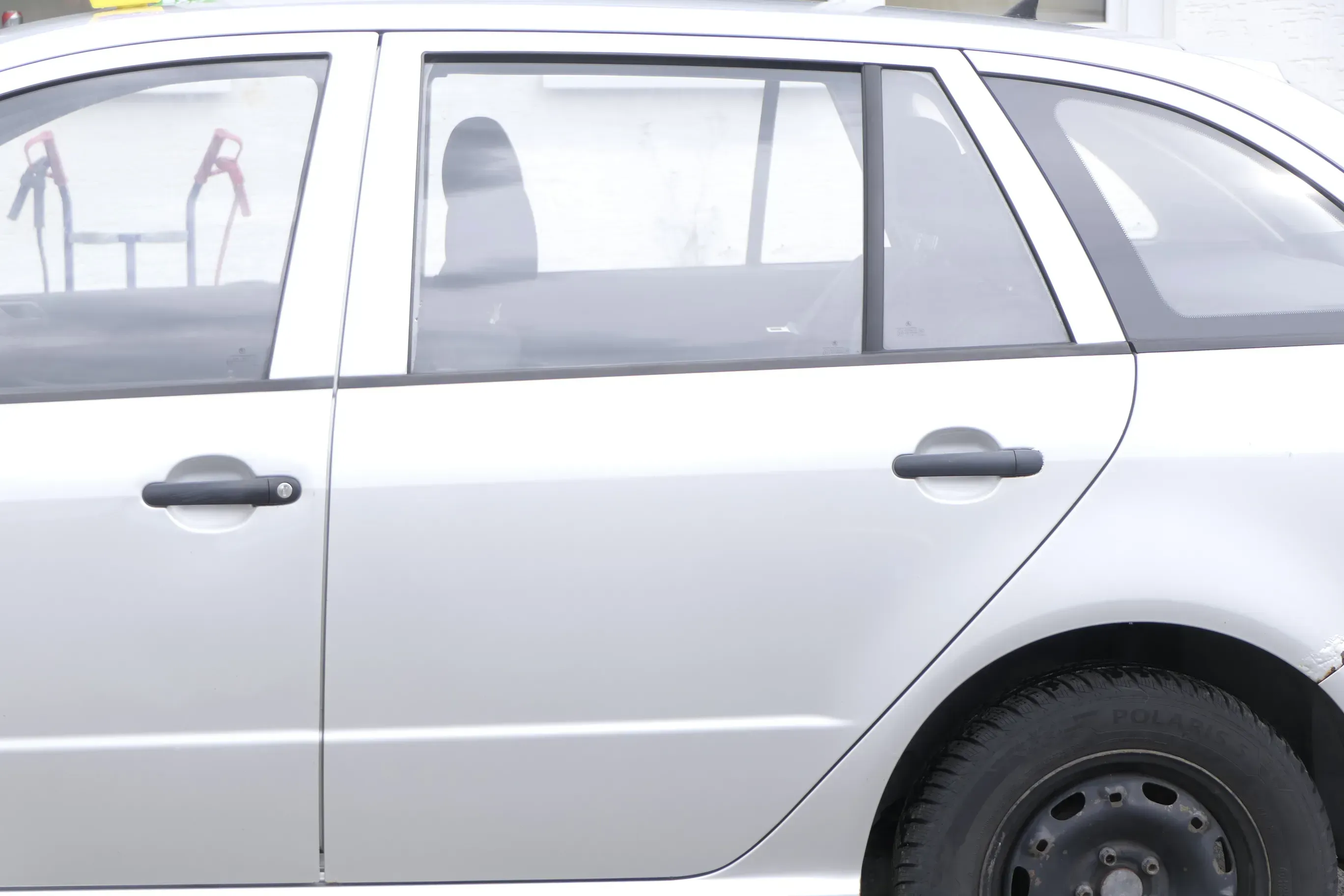 Skoda Fabia 6Y Combi Variant Kombi Tür hinten links grau silber LF7T -ohne Anbau - Bild 1