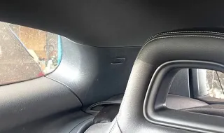 VW Scirocco C-Säulen Verkleidung rechts hinten schwarz Abdeckung oben - Bild 1