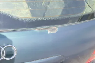 Audi A4 B5 Heckklappe hinten Klappe Kofferraumklappe Kombi grün LZ6U Scheibe - Bild 6