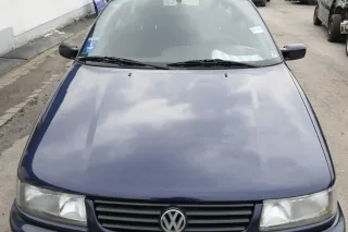 VW Passat 3A 35i Motorhaube Klappe vorne vorn Haube blau LN5Y - Bild 1