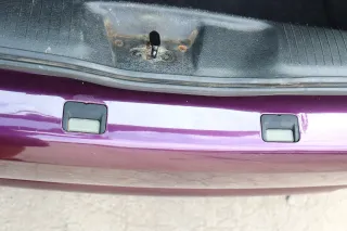 VW Polo 6N Stoßstange hinten breite Styling XXL Heckstoßstange lila LC4U - Bild 2
